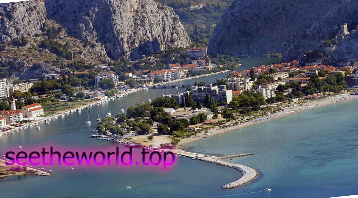 Omis is an ancient pirate town in Croatia