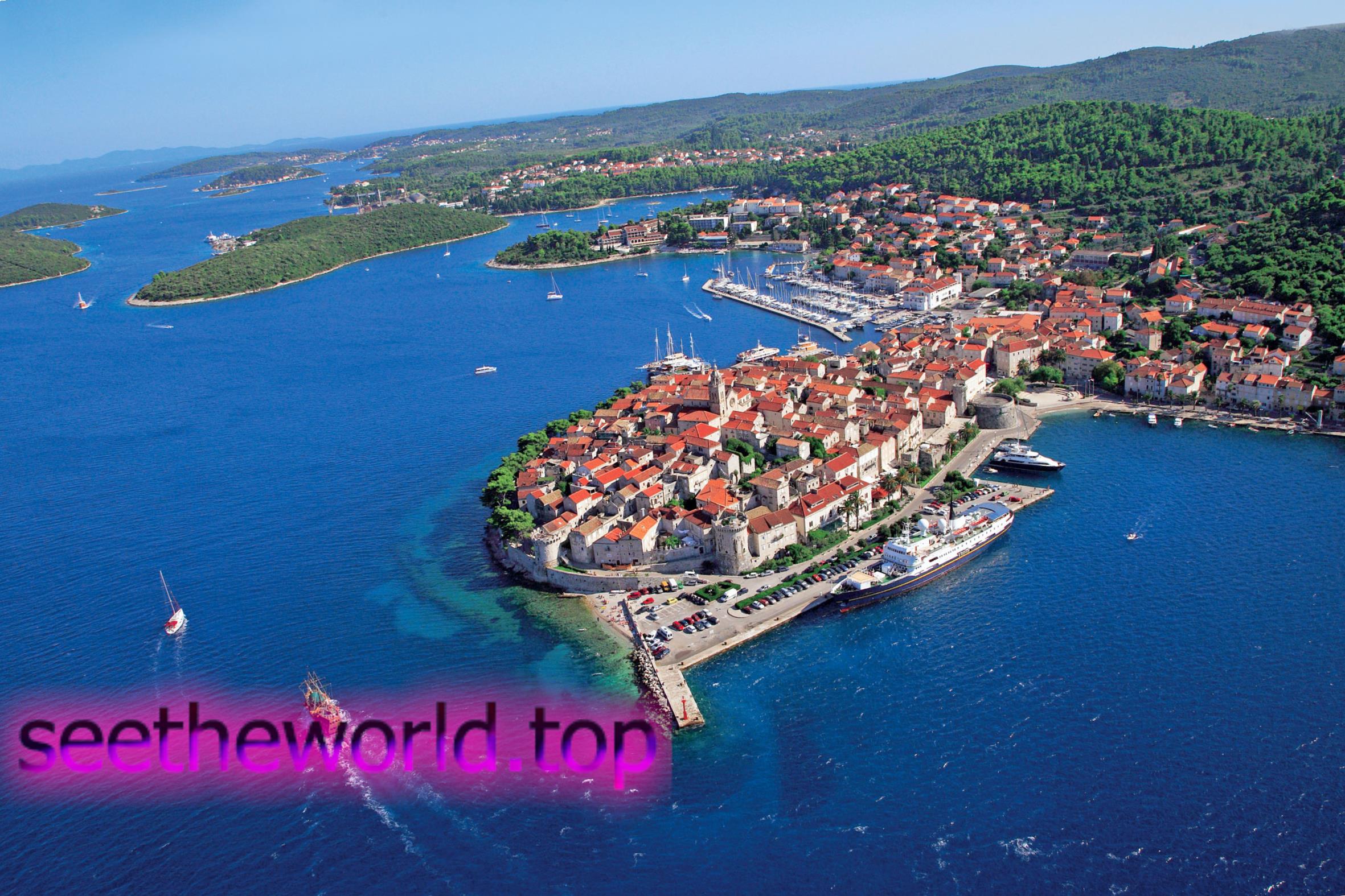 Rest on the island of Korčula