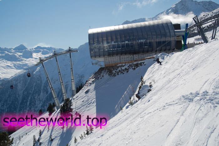 Ski resort - Solden (Solden, Otztal valley), Austria