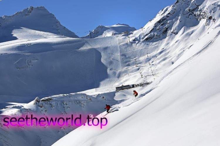 Ski resort - Solden (Solden, Otztal valley), Austria