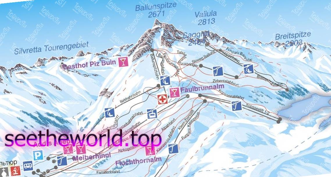 Ski resort - Galtuer, Austria