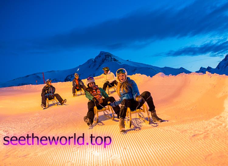 Ski resort - Ischgl, Austria