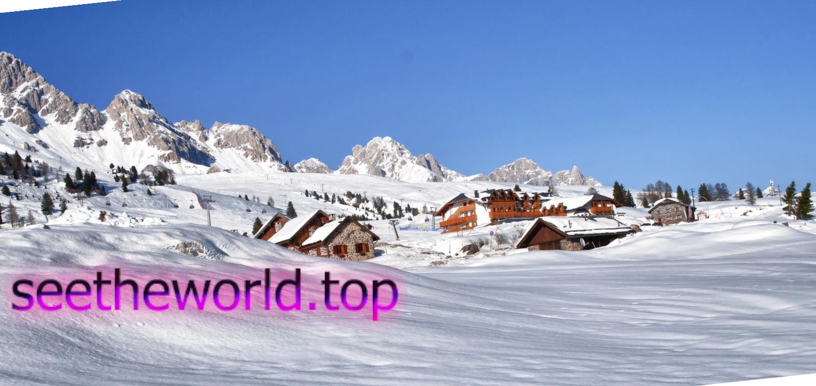 Tre Valli ski resort, Italy
