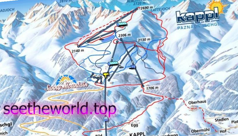 Ski resort - Kappl, Austria