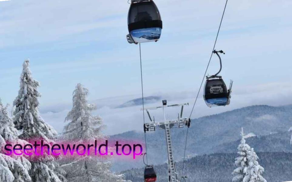 Ski resort - Kaprun - Kitzsteinhorn, Austria