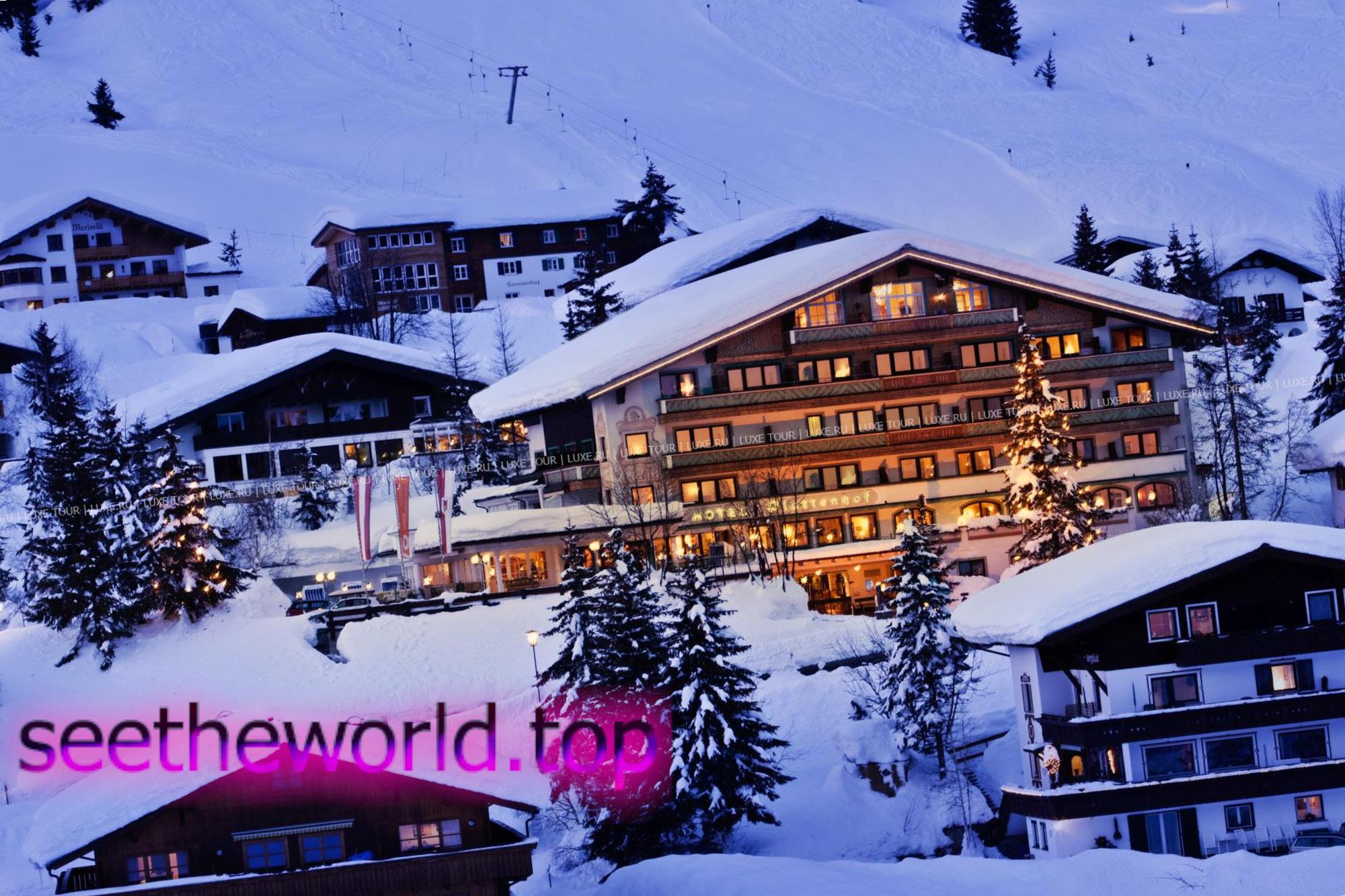 Station de ski - Lech - Zürs, Autriche