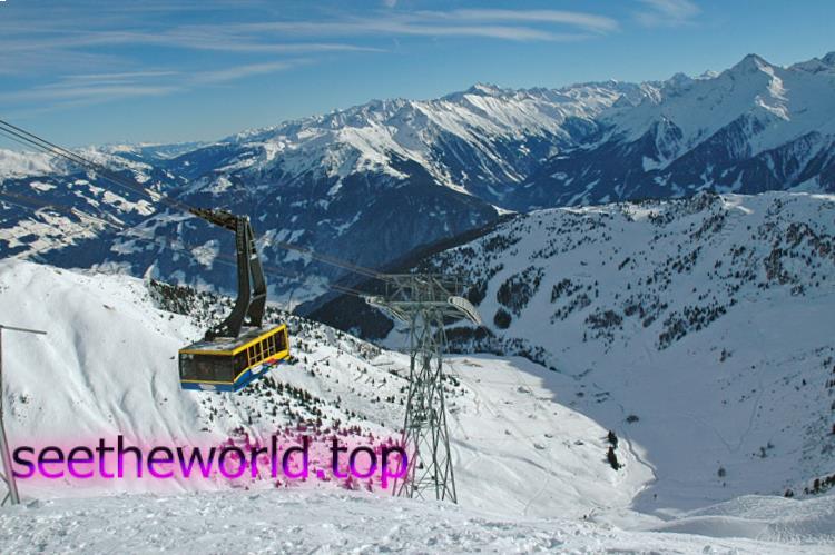 Ski resort - Mayrhofen, Austria