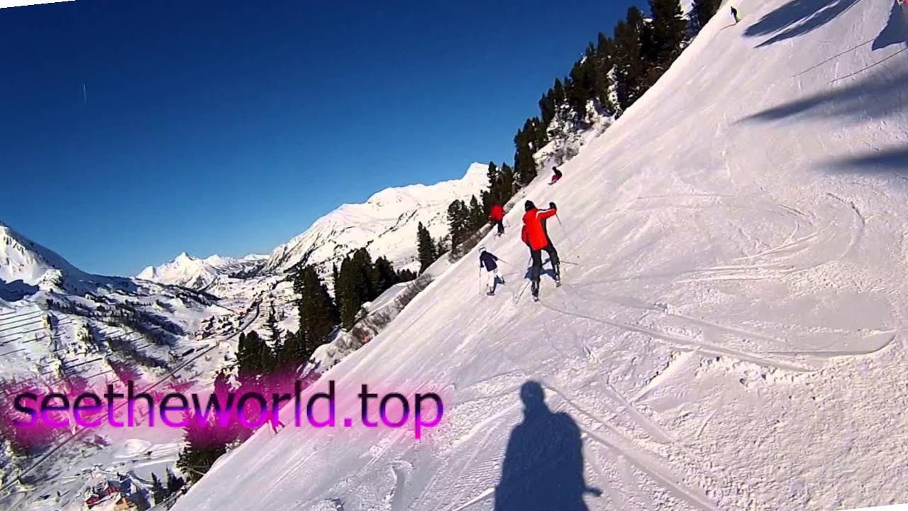Ski resort Obertauern, Austria