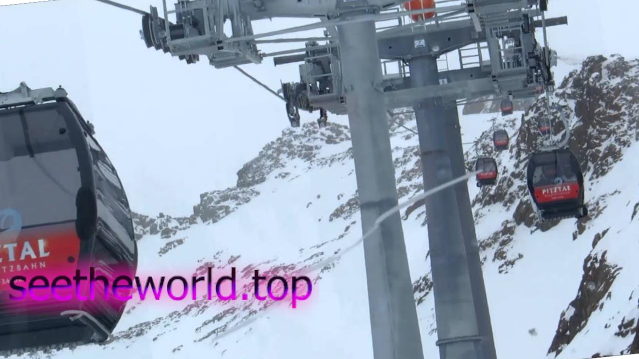 Ski resort - Pitztal - Rifflsee, Austria