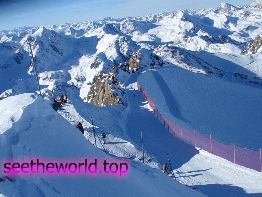 Ski resort - Pitztal - Rifflsee, Austria