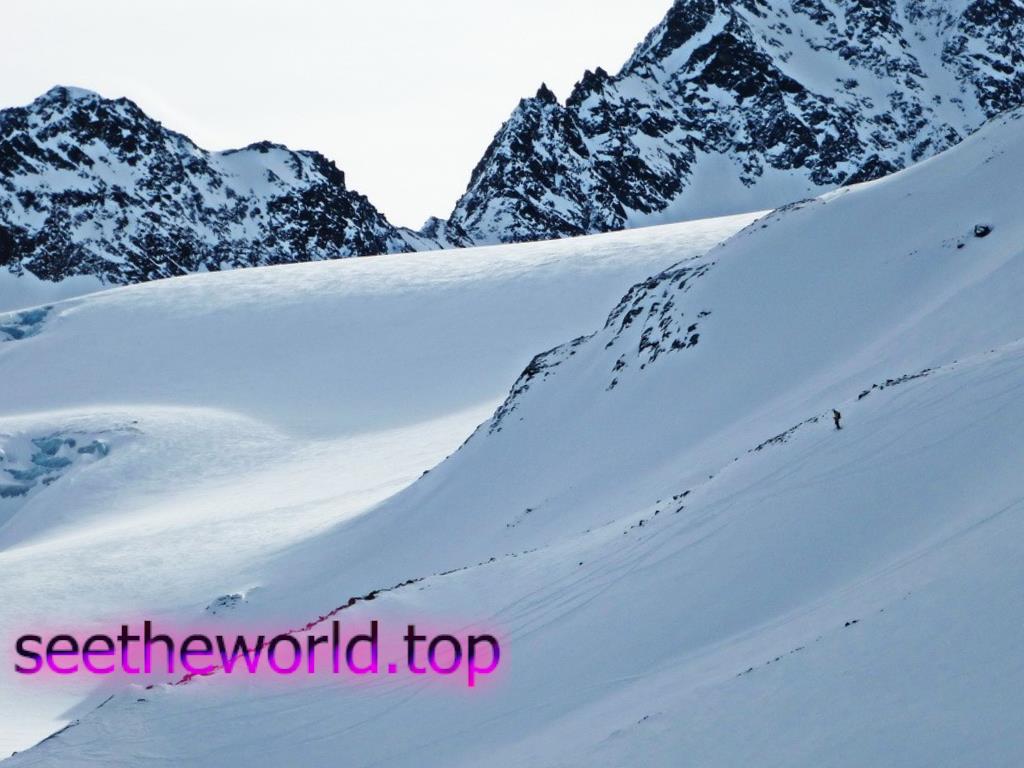 Ski resort - Pitztal - Rifflsee, Austria