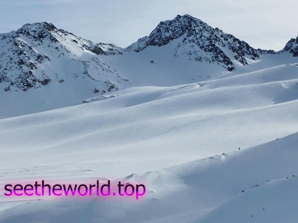 Ski resort - Pitztal - Rifflsee, Austria