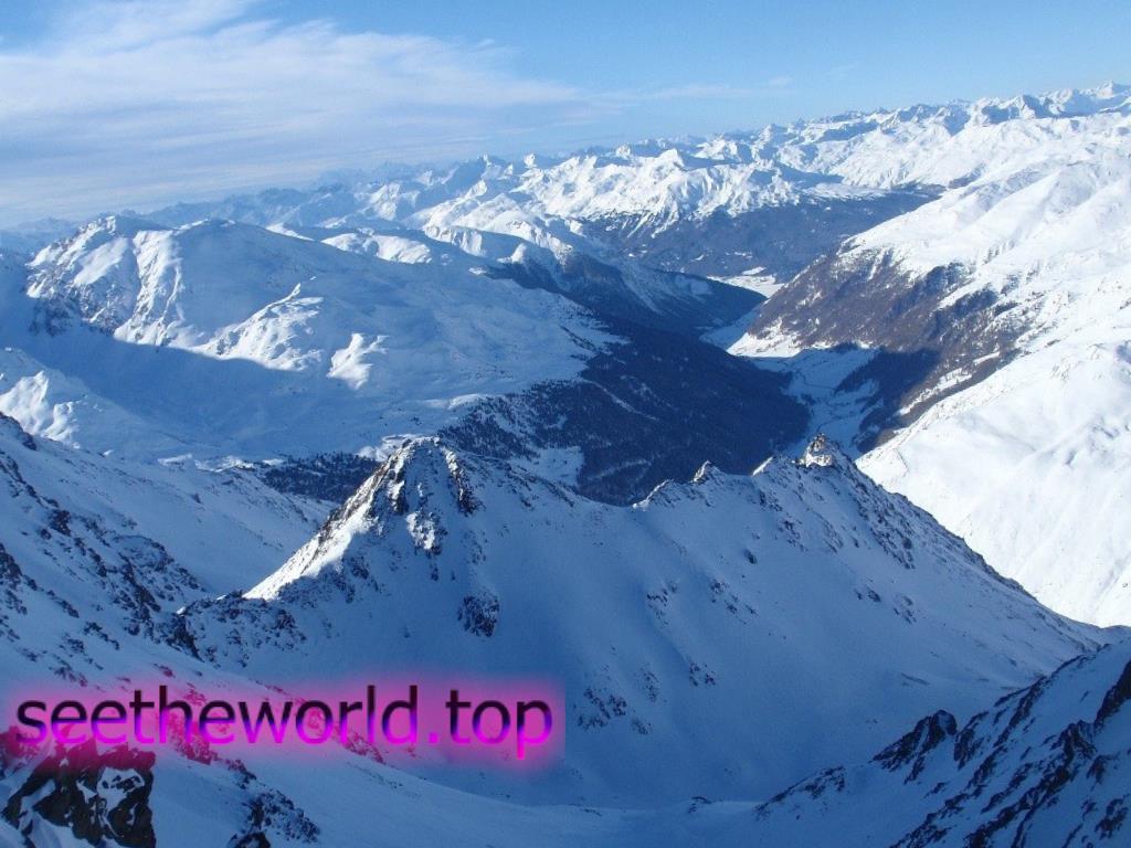 Ski resort - Pitztal - Rifflsee, Austria