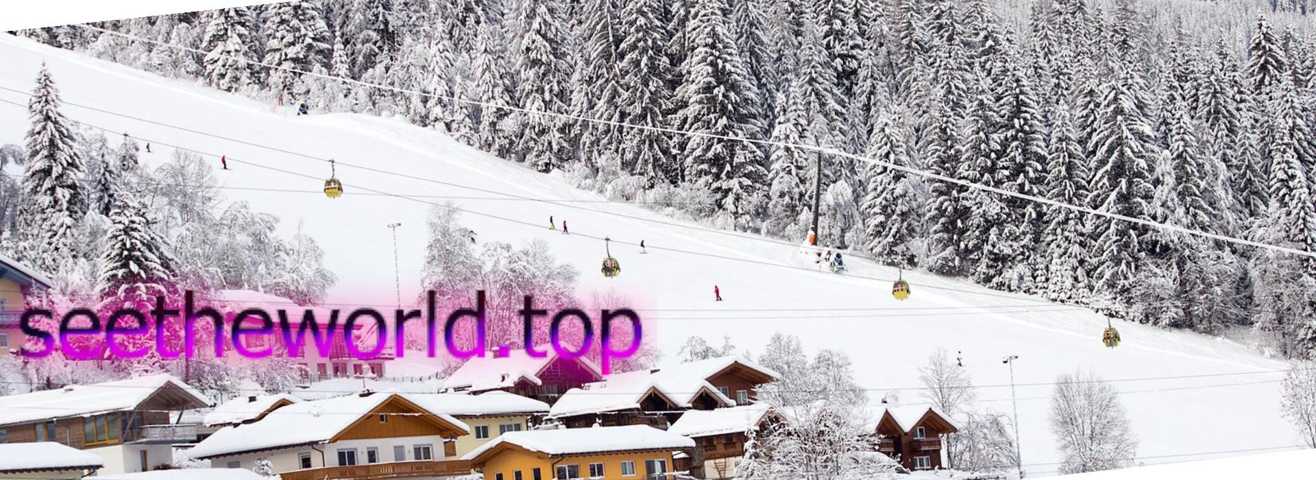 Ski resort - Sankt Johann - Alpendorf, Austria