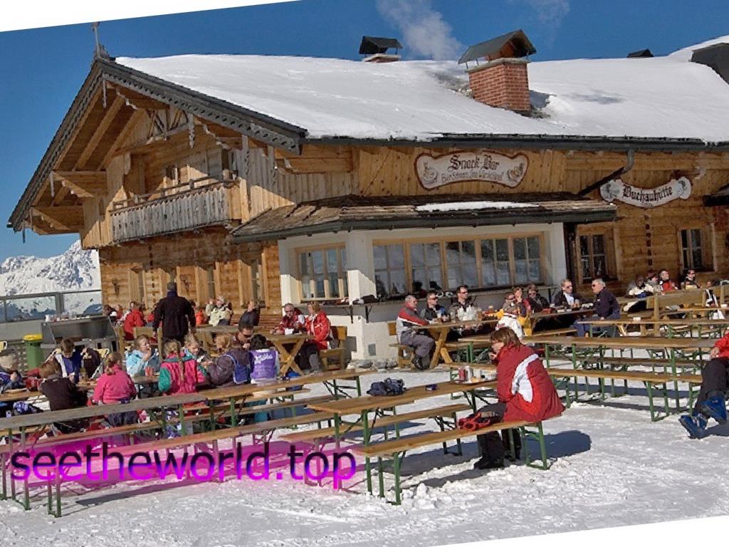 Ski resort - Sankt Johann - Alpendorf, Austria