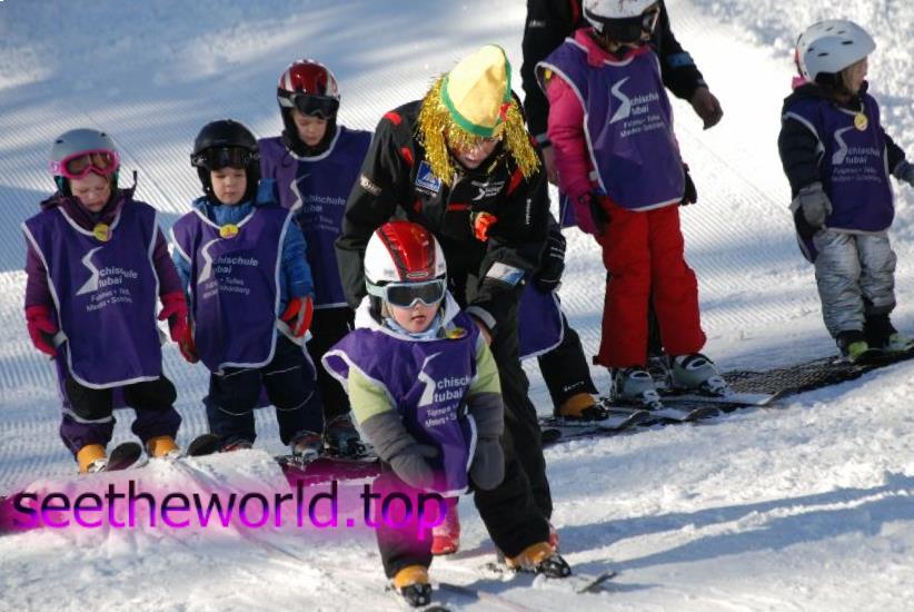 Ski resort - Fulpmes - Schlick-2000 (Fulpmes, Shlick 2000), Austria