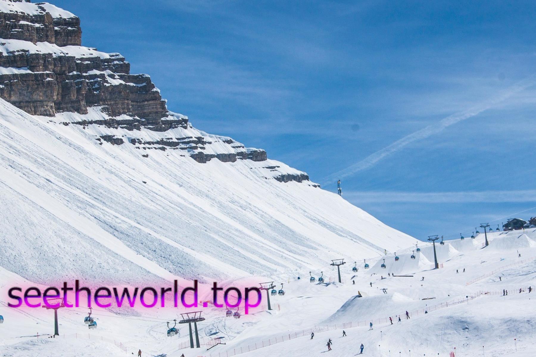 Madonna di Campiglio ski resort, Italy