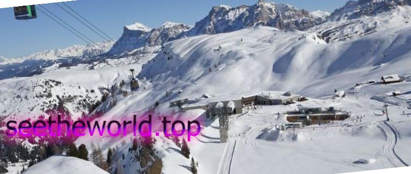 Arabba ski resort, Italy