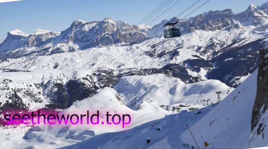 Arabba ski resort, Italy
