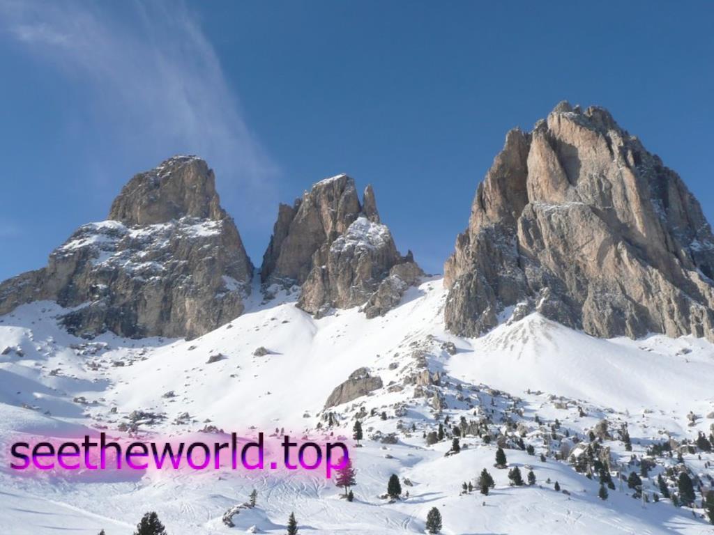 Arabba ski resort, Italy