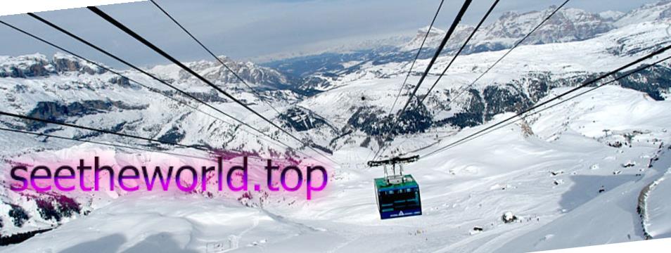 Arabba ski resort, Italy