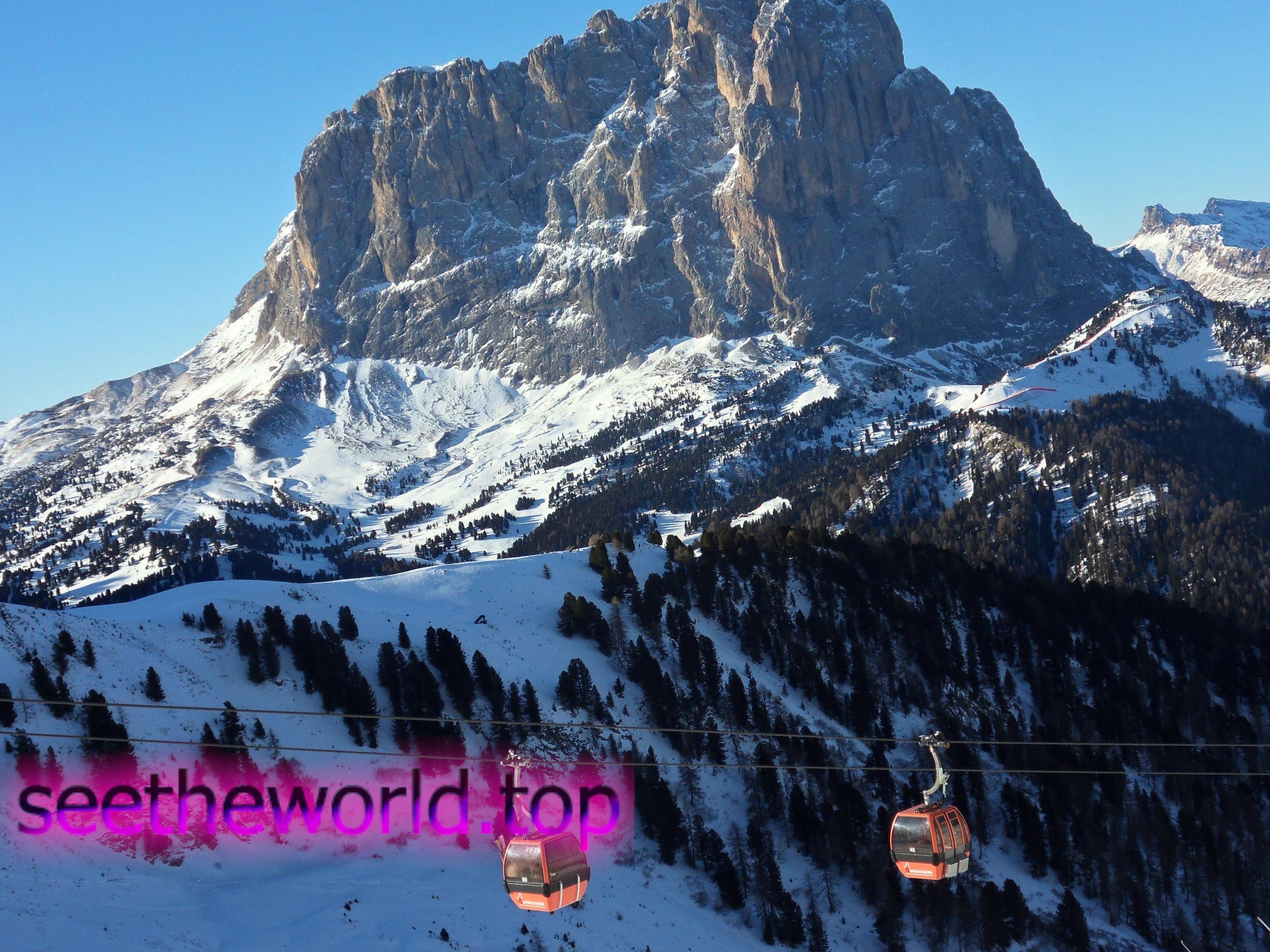 Arabba ski resort, Italy