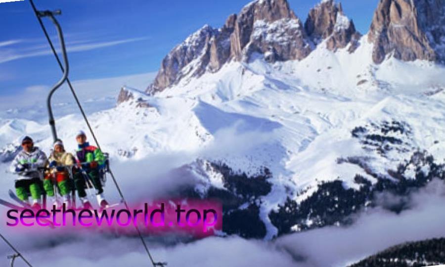 Arabba ski resort, Italy