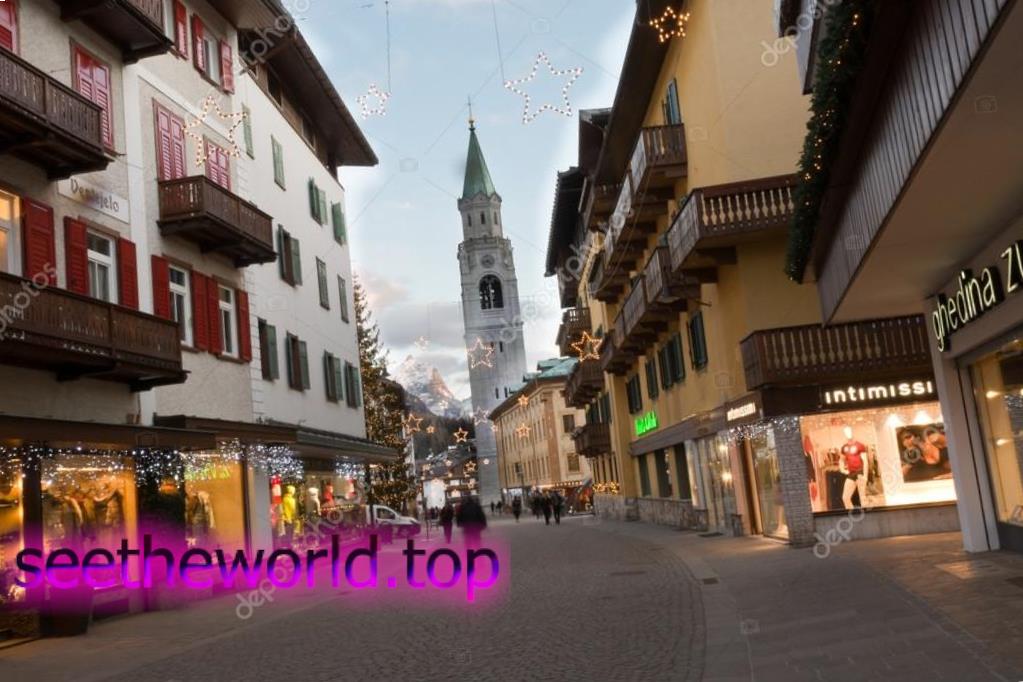 Ski resort Cortina d'Ampezzo (Cortina d'Ampezzo), Italy