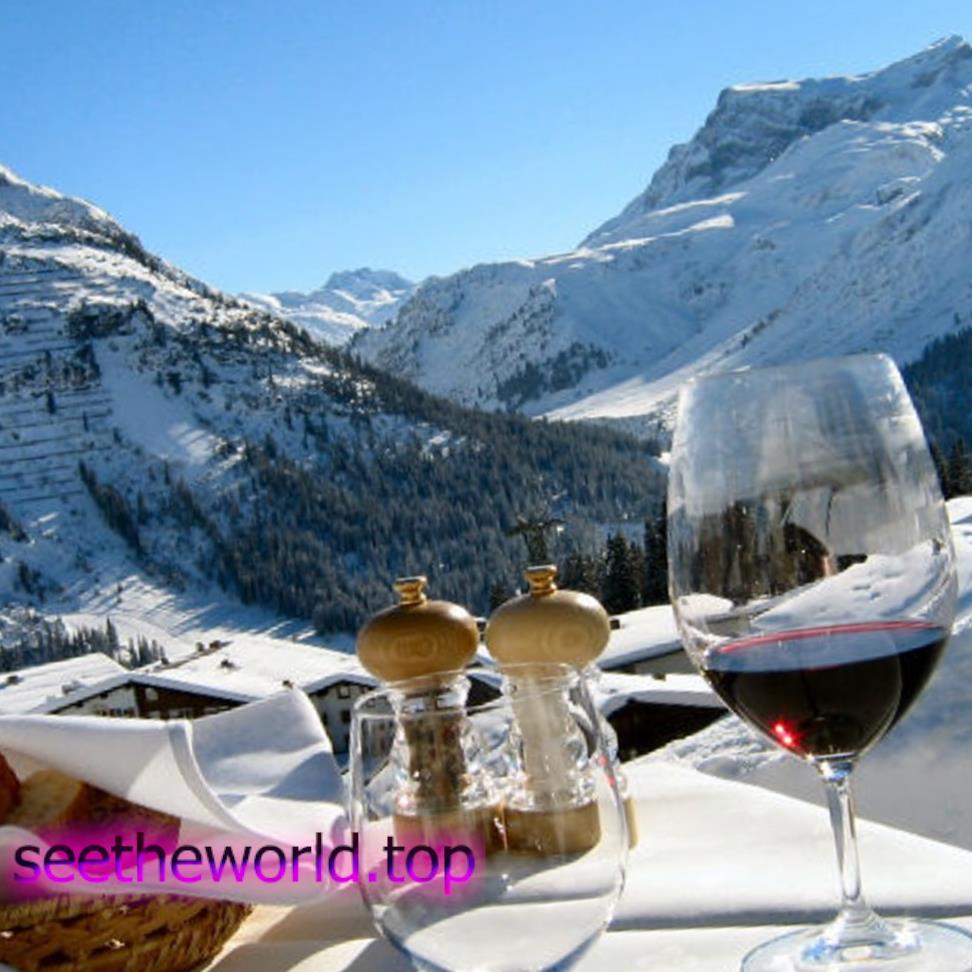 Ski resort Val di Fassa(Val_di_Fassa), Italy