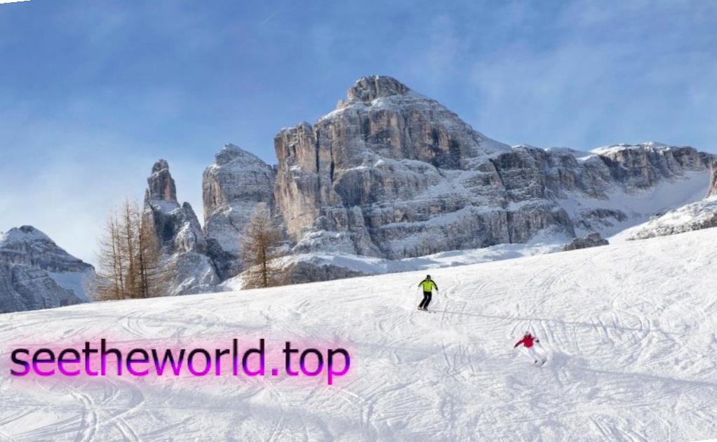 Ski resort Val Gardena (Val Gardena) Italy