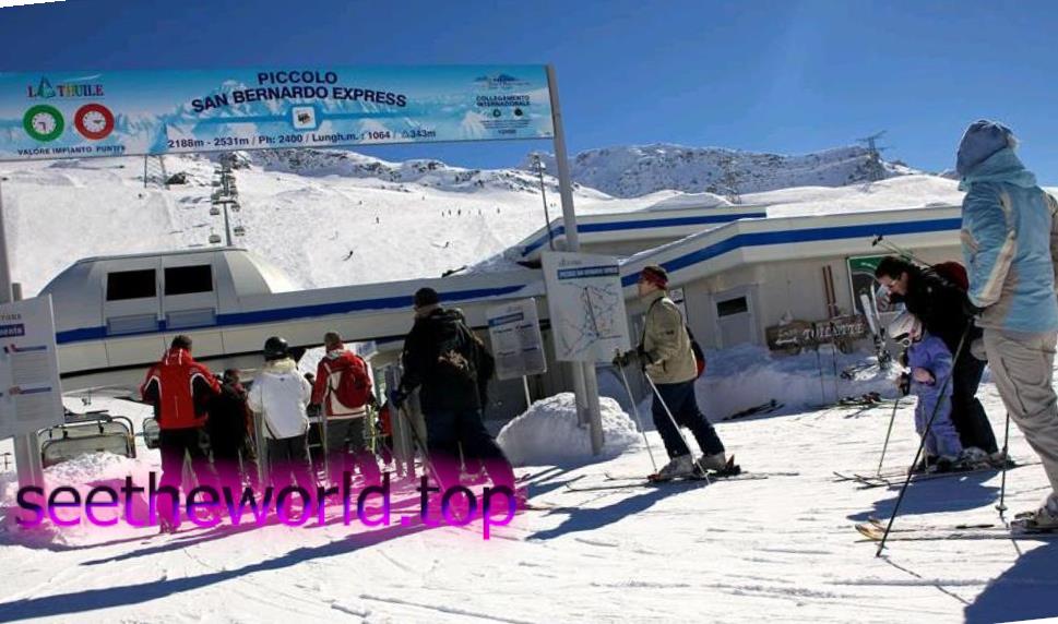 Estação de esqui La Thuile, Itália