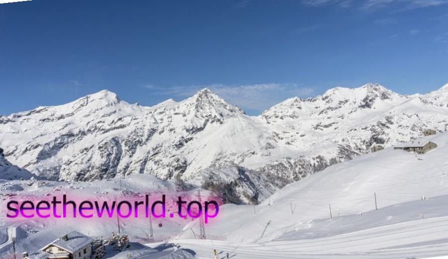 Ski resort Monte Rosa (Monte-Rosa), Italy