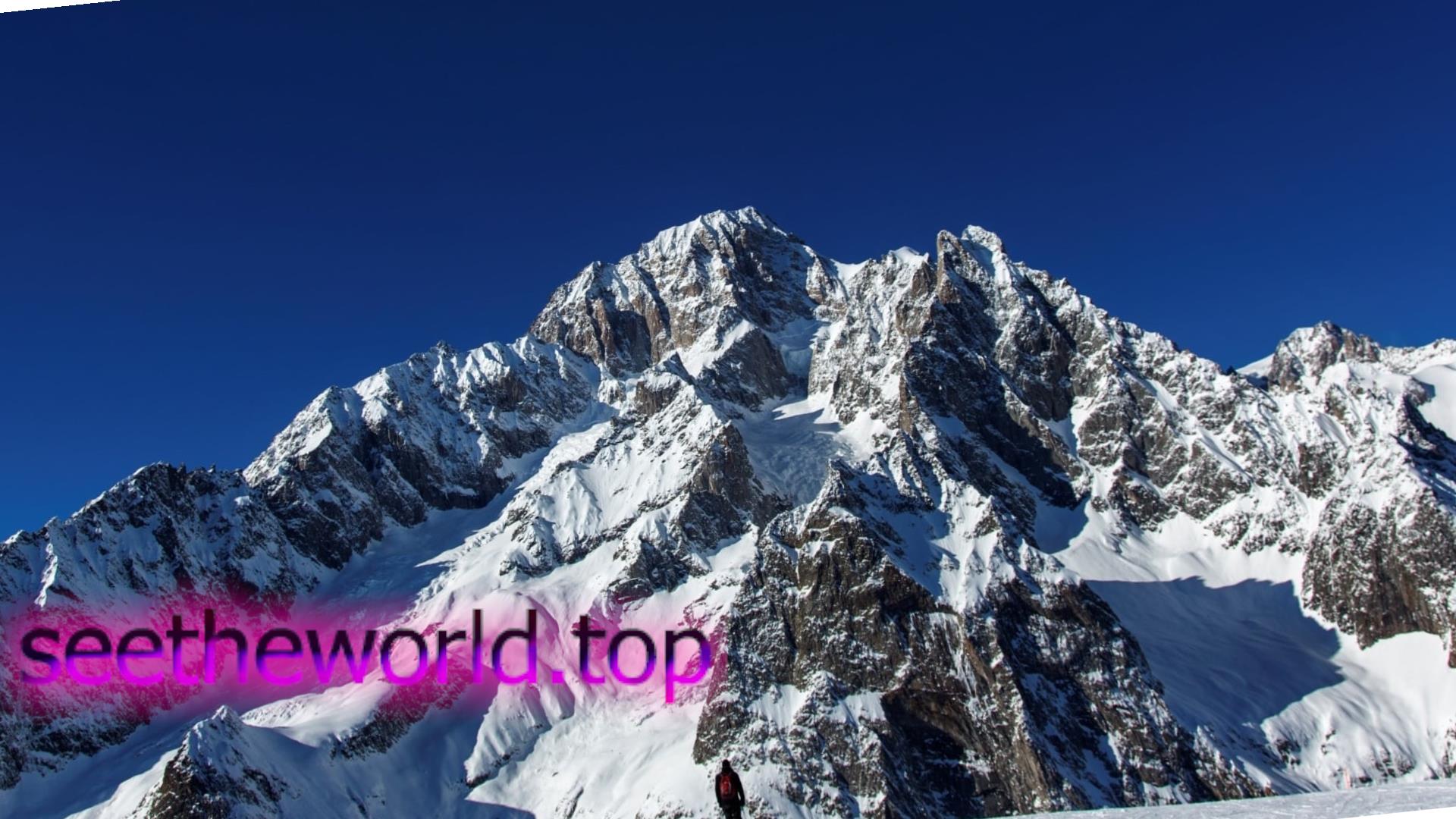 Ski resort Courmayeur, Italy