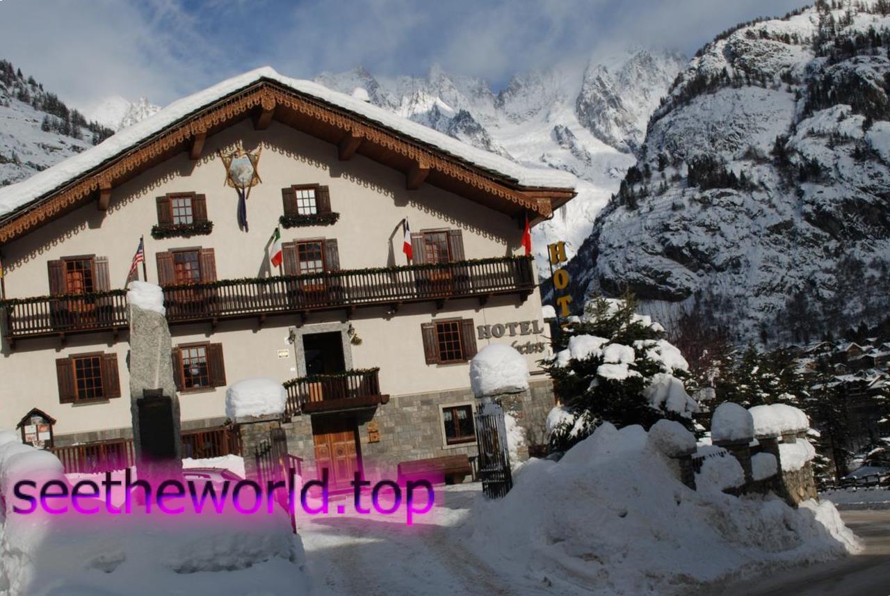 Ski resort Courmayeur, Italy