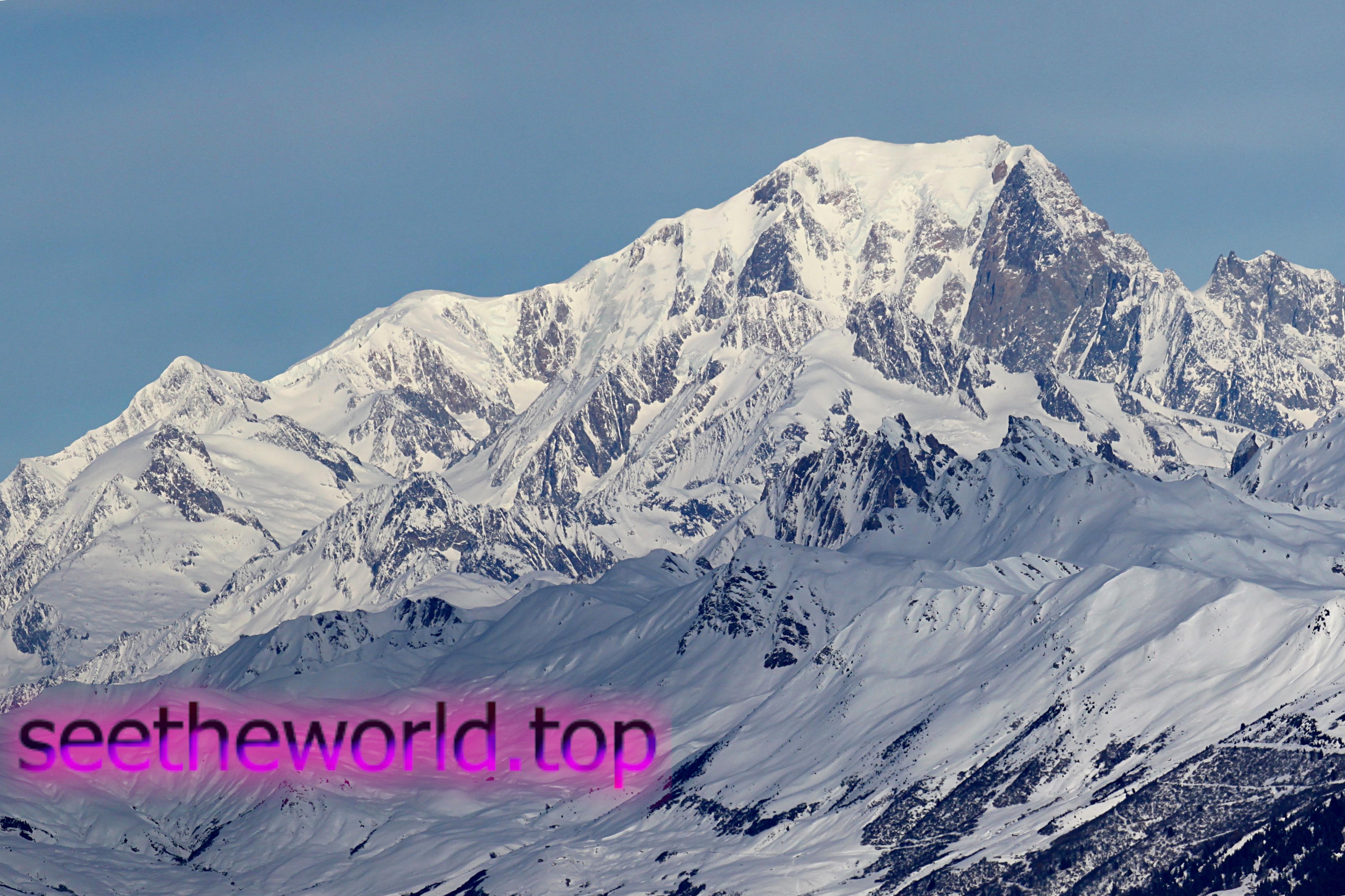 Ski resort Courmayeur, Italy