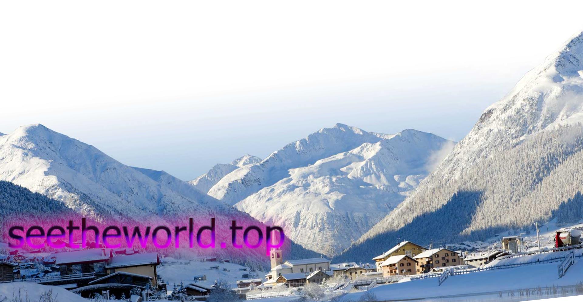 Livigno ski resort, Italy