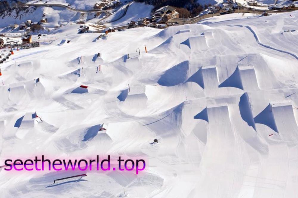 Livigno ski resort, Italy