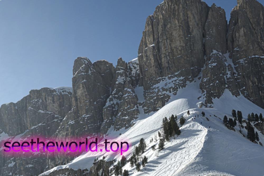 Alta Badia ski resort, Italy