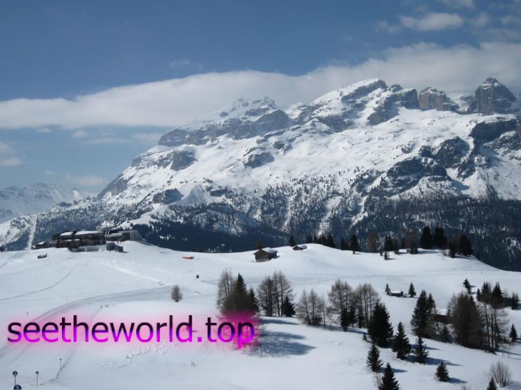 Alta Badia ski resort, Italy