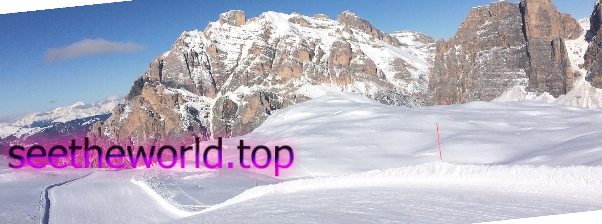 Alta Badia ski resort, Italy