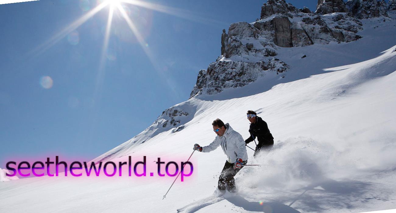 Alta Badia ski resort, Italy