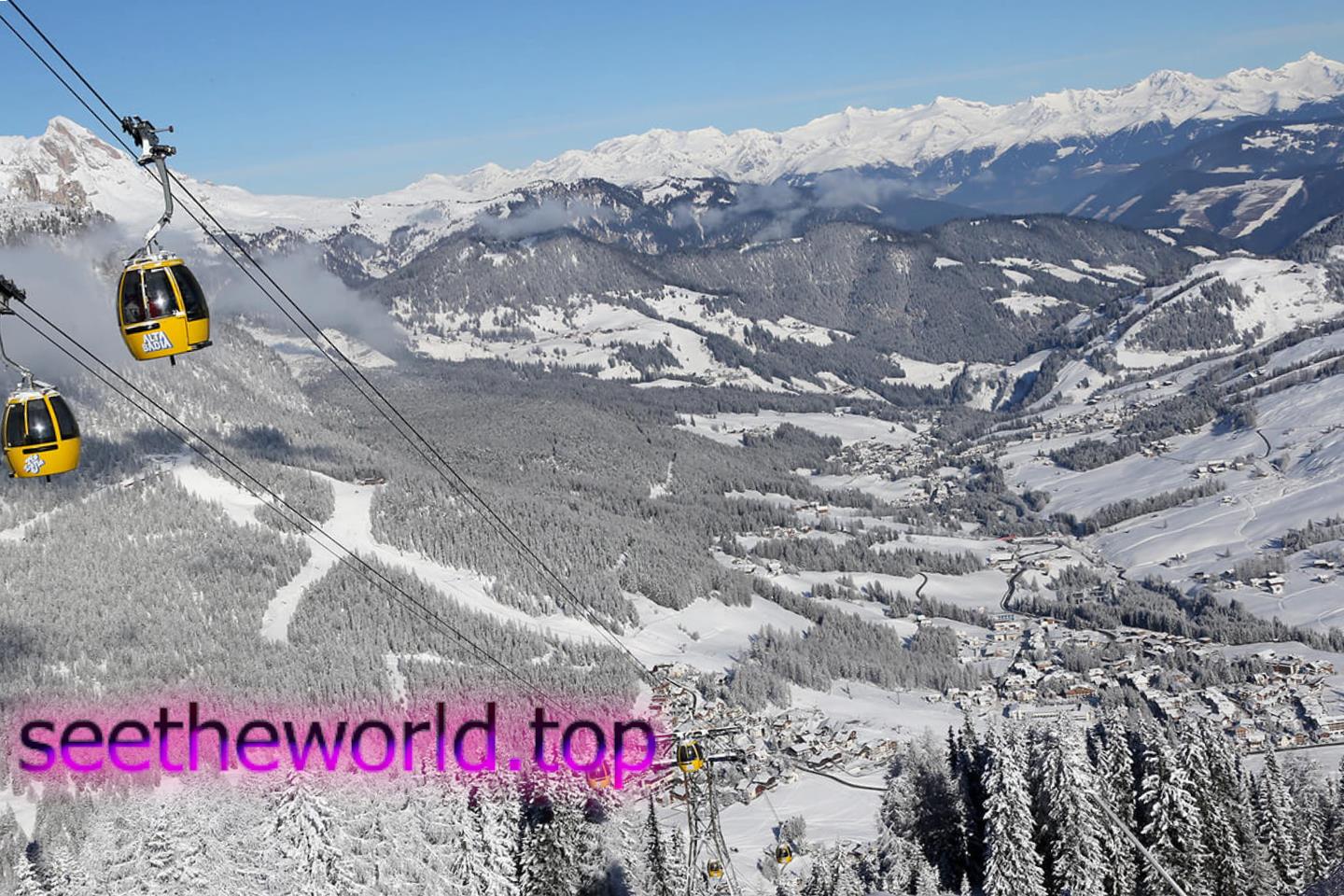 Alta Badia ski resort, Italy