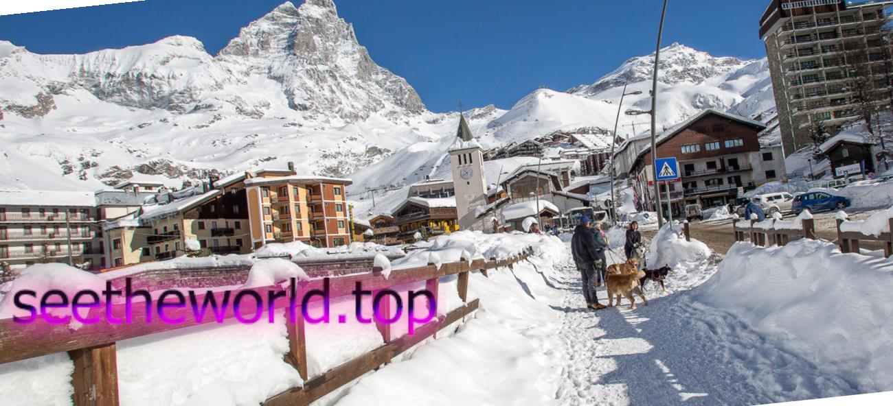 Pila ski resort, Italy