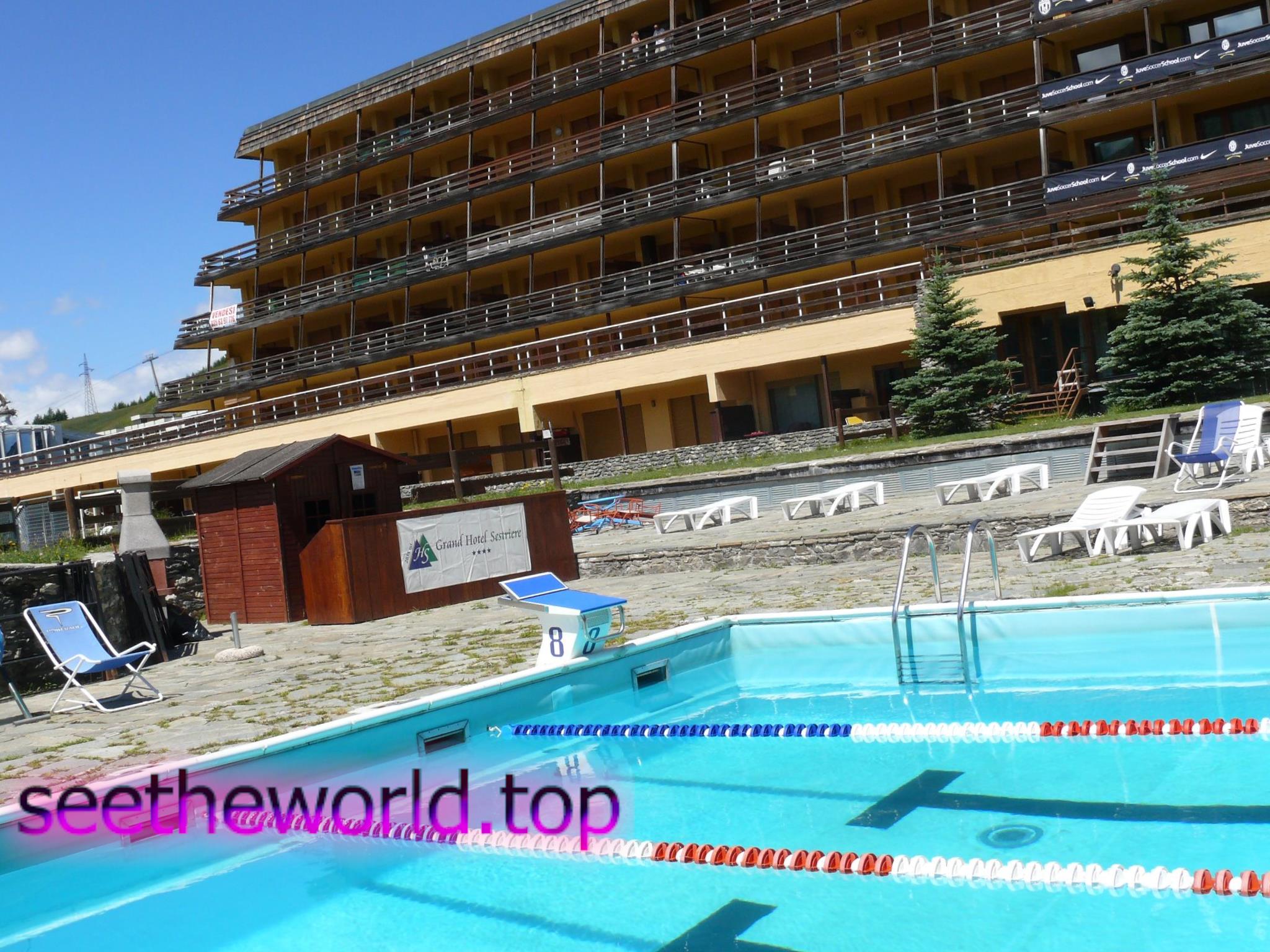 Sestriere ski resort, Italy