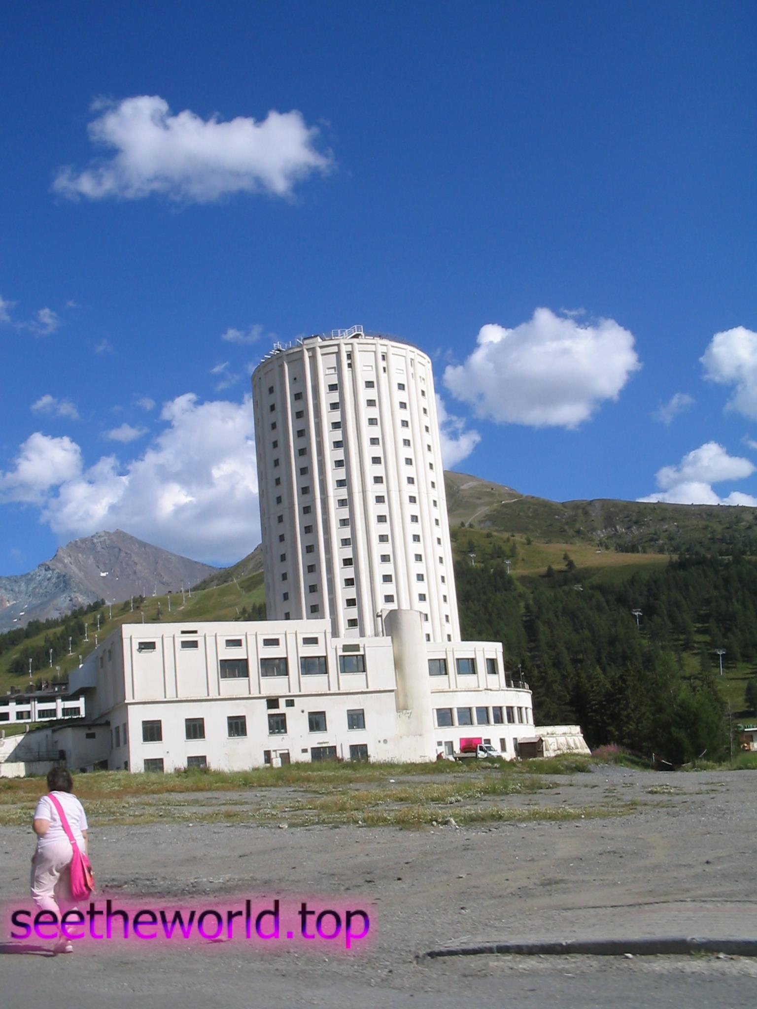 Sestriere ski resort, Italy