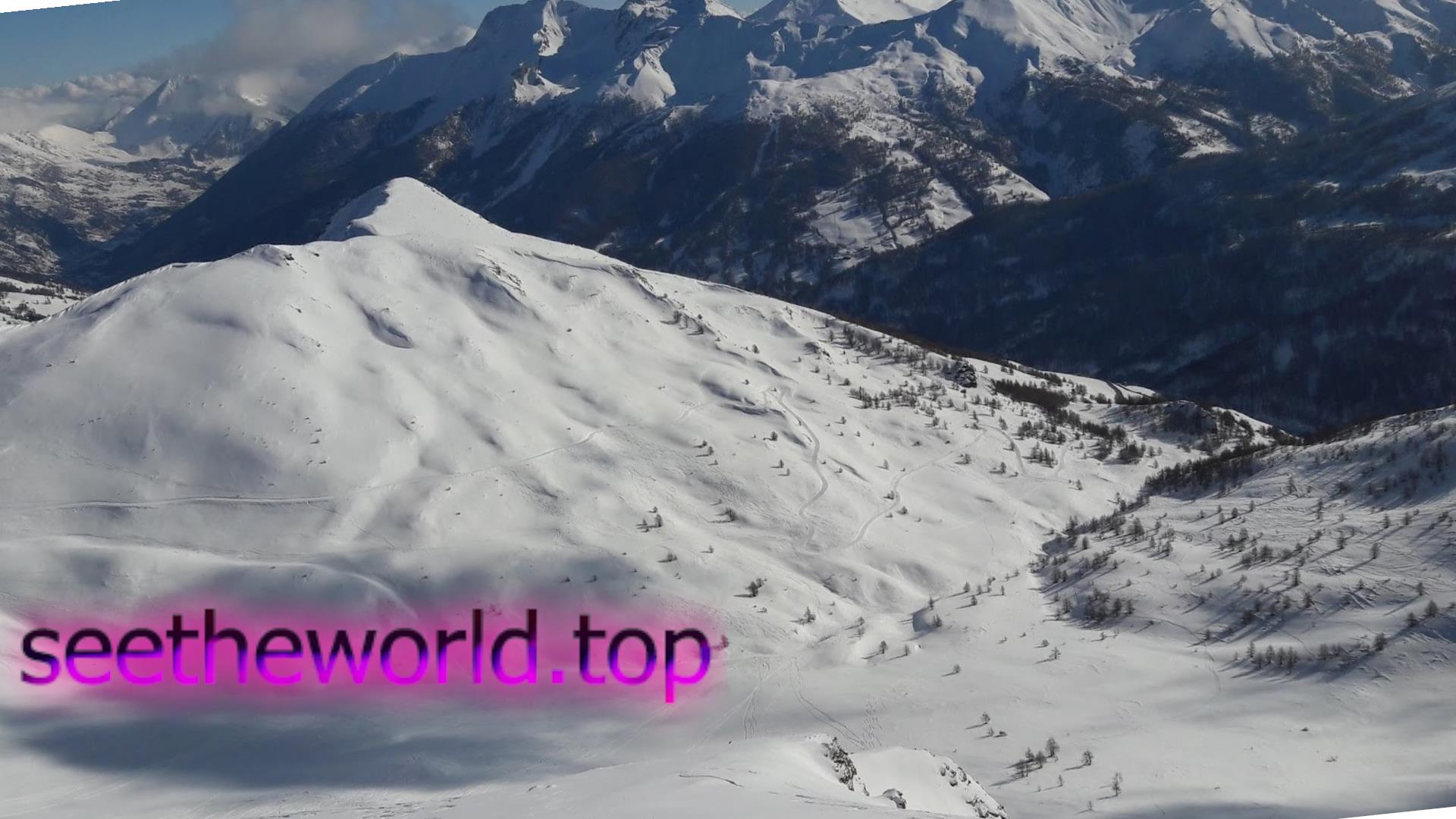 Sestriere ski resort, Italy