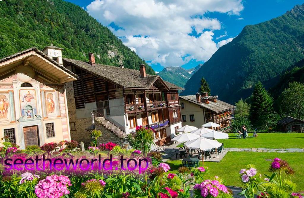 Ski resort Alanya-Valsesia (Alagna-Valsesia), Italy