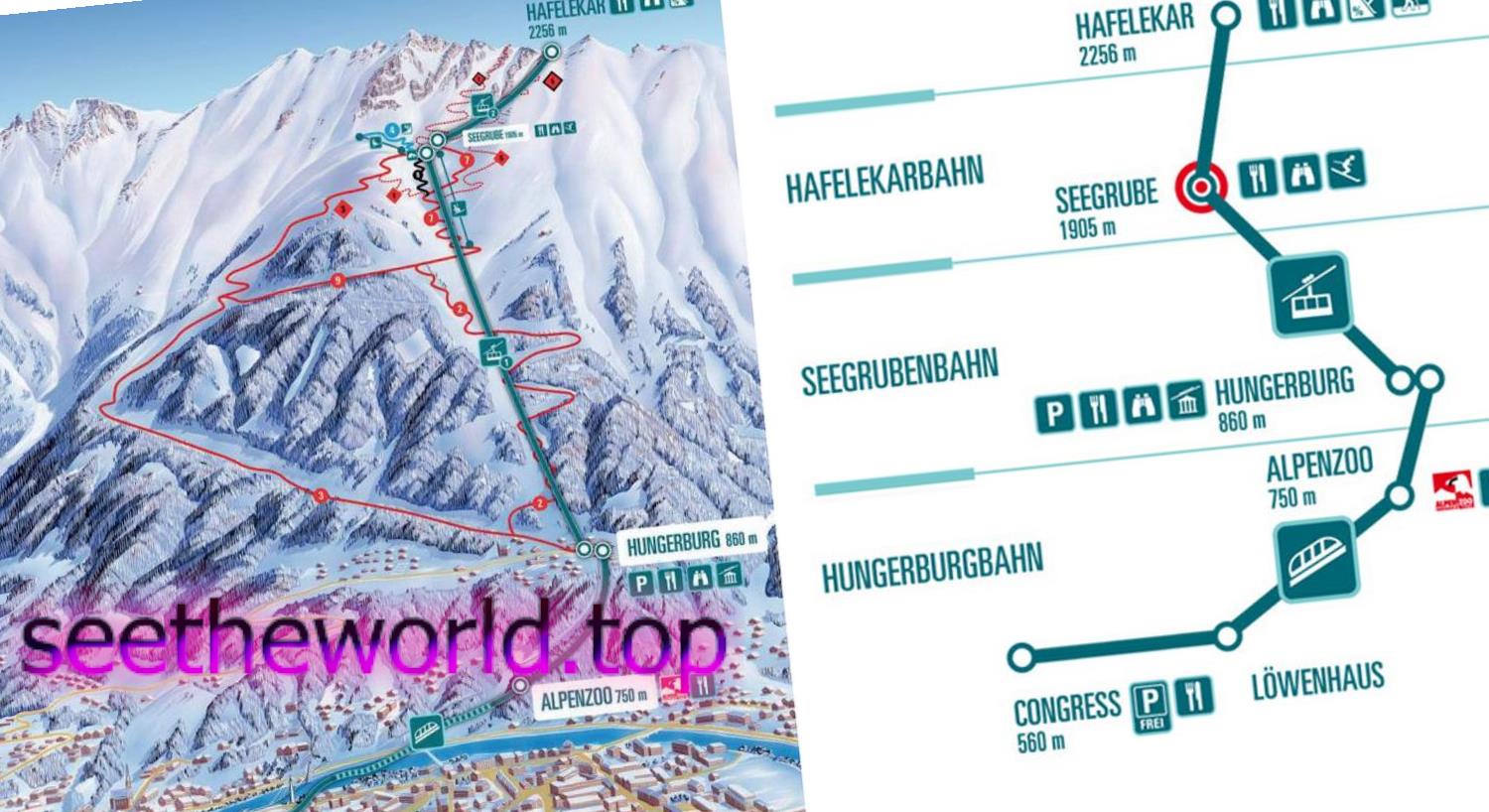 Ski resort - Innsbruck - Nordkette (Innsbruck-Nordkette), Austria