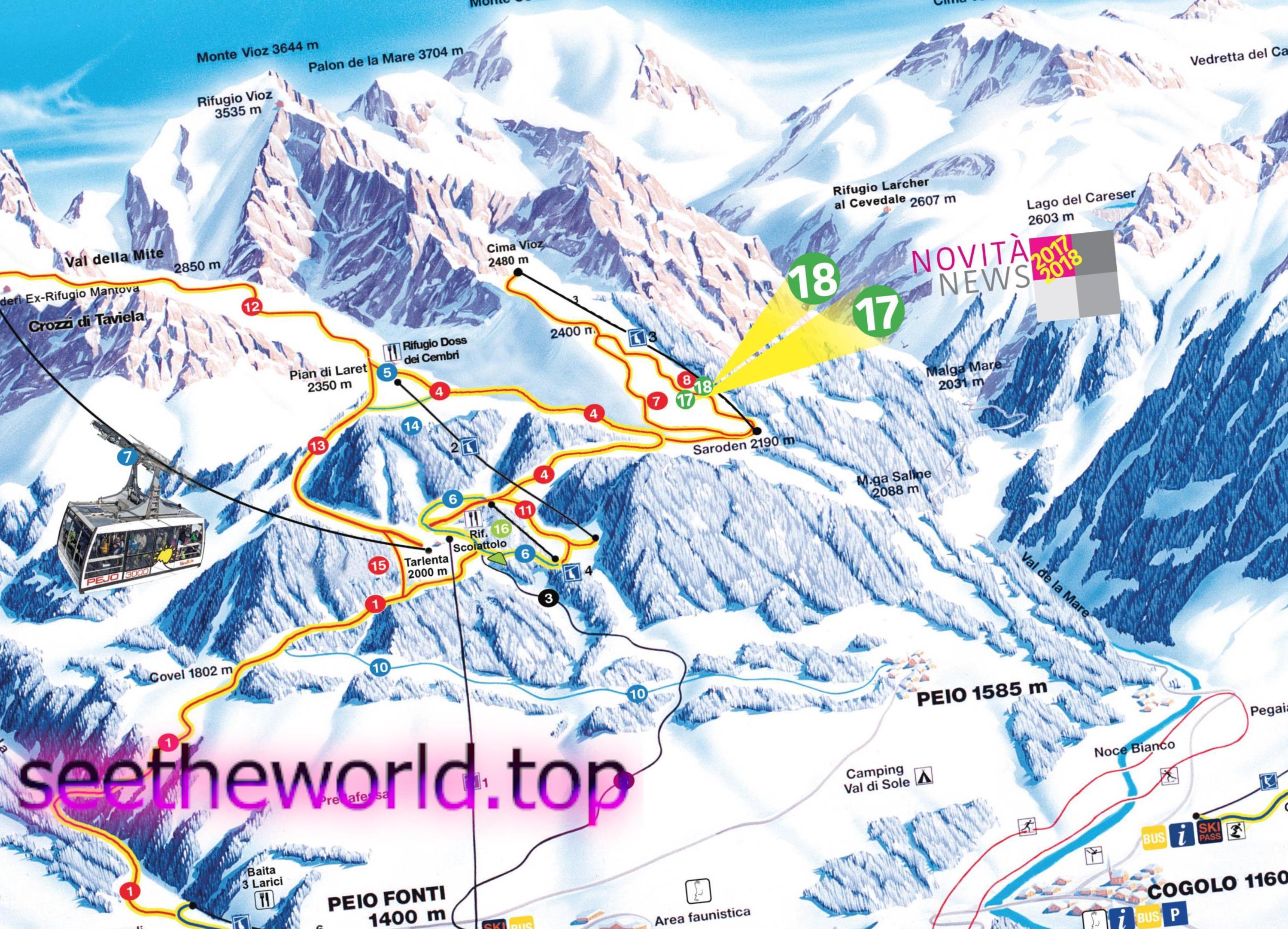 Peio ski resort, Italy