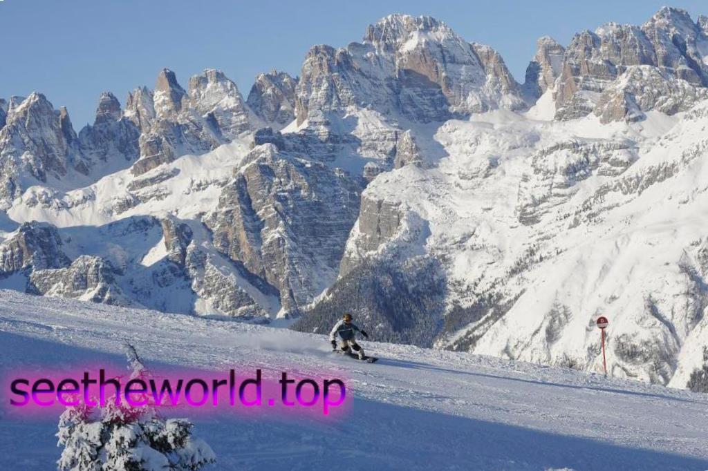 Peio ski resort, Italy